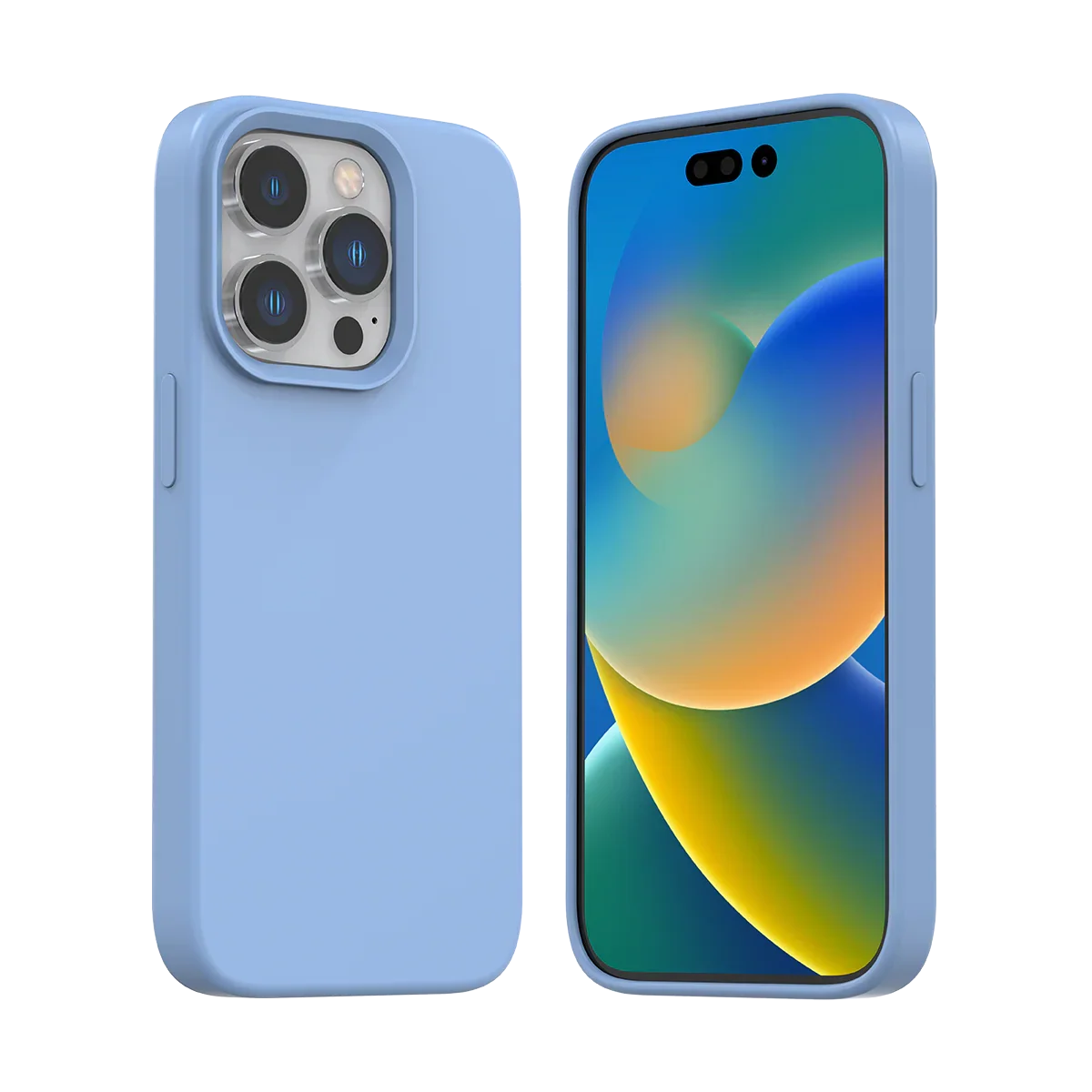 Araree Typoskin Magsafe Cover For iPhone 14 Pro - Sierra Blue - Tashqila Araree Typoskin Magsafe Cover For iPhone 14 Pro - Sierra Blue - Tashqila